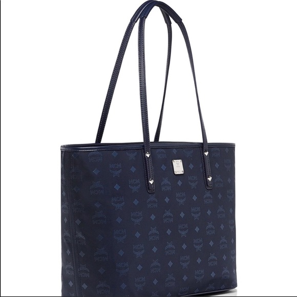 MCM DIETER TOP ZIP MONOGRAM TOTE - Picture 2 of 4